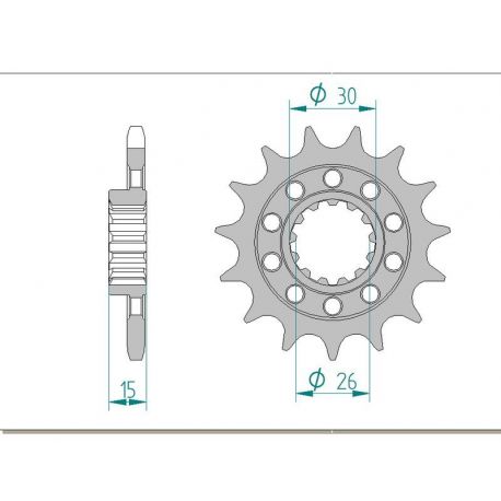 Kit Chaine DC BMW S 1000 RR (2009-2011)