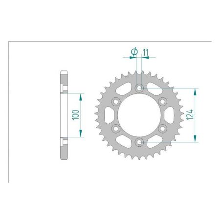 Kit Chaine DC DUCATI 996 ST4 S ABS (2001-2004)