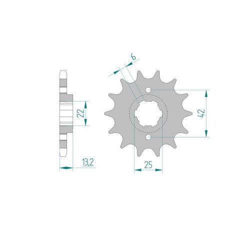 Kit Chaine DC HONDA CB 450 DX K (1989-1992)