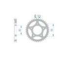 Kit Chaine DC HONDA CB 1100 R B,(SC05) (1981) SC05