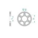 Kit Chaine DC KAWASAKI Z 550 A1-3 (1980-1983)