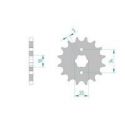 Kit Chaine DC KYMCO 125 STRYKER (2001-2006)