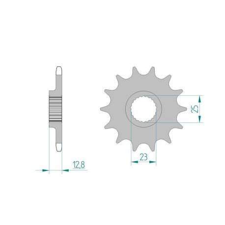 Kit Chaine DC POLARIS 250 TRAIL BLAZ (1992)