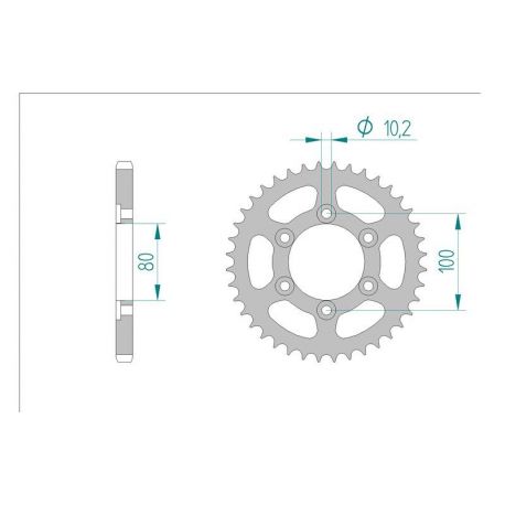 Kit Chaine DC VOXAN 1000 ROADSTER (1999-2007)