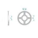 Kit Chaine DC YAMAHA TT 125 R SW (SMALL WHEELS 1B2H) (2002-2007) SMALL WHEELS 1B2H