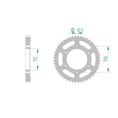 Kit Chaine DC YAMAHA YZF 600 R6  (5EB) (1999-2002) 5EB