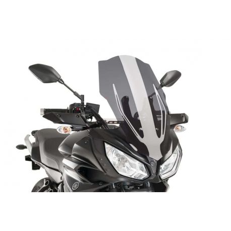 Bulle Touring PUIG pour YAMAHA MT-07 Tracer 2016 2018 fumé foncé