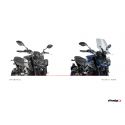 Support bulle MEM PUIG pour YAMAHA MT-09 comparatif avec origine Support bulle MEM PUIG pour YAMAHA MT-09 comparatif avec origine