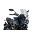 Support bulle MEM PUIG pour YAMAHA MT-09 position base Support bulle MEM PUIG pour YAMAHA MT-09 position base