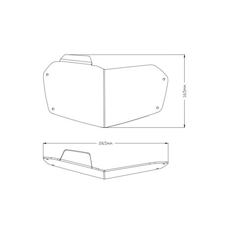 Protection de phares PUIG pour BMW F850GS Adventure 2019 dimensions