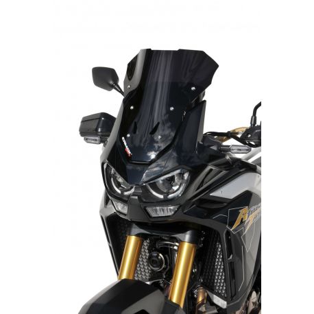 BULLE SPORT ERMAX + 39 CM POUR HOND AAfrica Twin CRF 1100L 2020 gros plan gauche