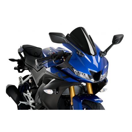 Bulle Z-Racing PUIG pour YAMAHA YZF R 125 2019 noir
