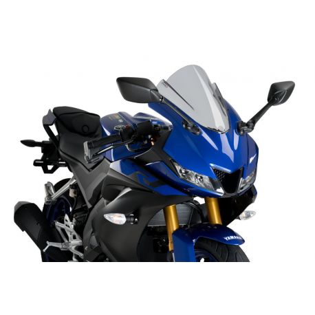 Bulle Z-Racing PUIG pour YAMAHA YZF R 125 2019 fumé clair