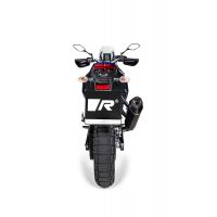 Silencieux d'echapement moto REMUS Black Hawk Yamaha 700 Tenere courbe puissance 2