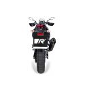 Silencieux d'echapement moto REMUS Black Hawk Yamaha 700 Tenere arriere