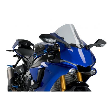 Bulle R-Racer PUIG pour YAMAHA YZF R1 2019 fumé claire