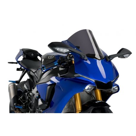Bulle R-Racer PUIG pour YAMAHA YZF R1 2019 fumé foncé