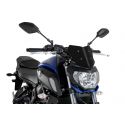 Saute vent PUIG Naked New genration SPORT pour YAMAHA MT-07 2019 carbone