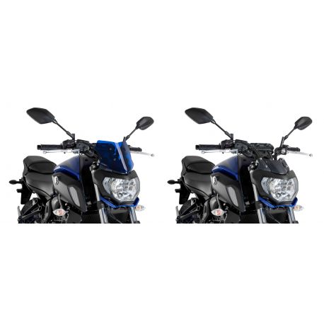 Saute vent PUIG Naked New genration SPORT pour YAMAHA MT-07 2019 comparatif