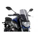 Saute vent PUIG Naked new génération TOURING pour YAMAHA MT-07 2019 fumé claire
