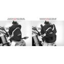 Saut vent Naked New génération touring BMW R1250 R 2019 équipé du support bmw origine