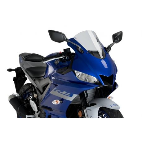 Bulle R-Racer PUIG pour YAMAHA YZF R3 2019