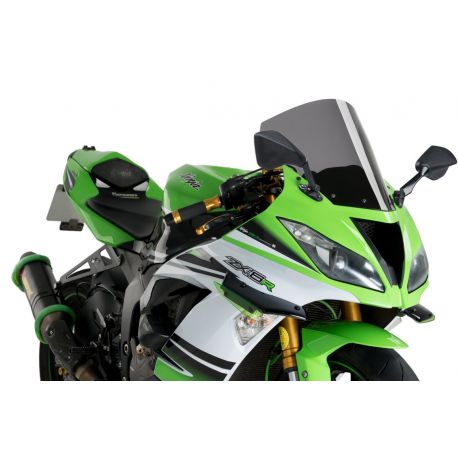 Bulle R-Racer PUIG pour KAWASAKI ZX-6R 636 fume fonce