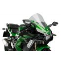 Ailerons Downforce pour KAWASAKI H2 SX 2019 vert coté