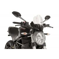 Bulle Touring PUIG pour DUCATI MONSTER 1200 R 16 17 fumé foncé 2