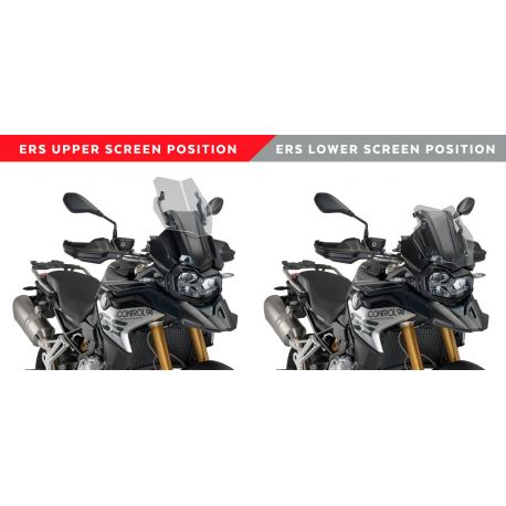 Kit PUIG electrique pour bulle BMW F750 GS 2020 comparatif haut Kit PUIG electrique pour bulle BMW F750 GS 2020 comparatif haut