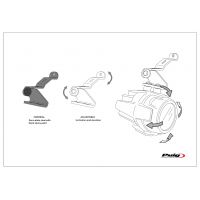 Support de phare auxiliaire pour BMW F850GS 2018 2020 non contractuel