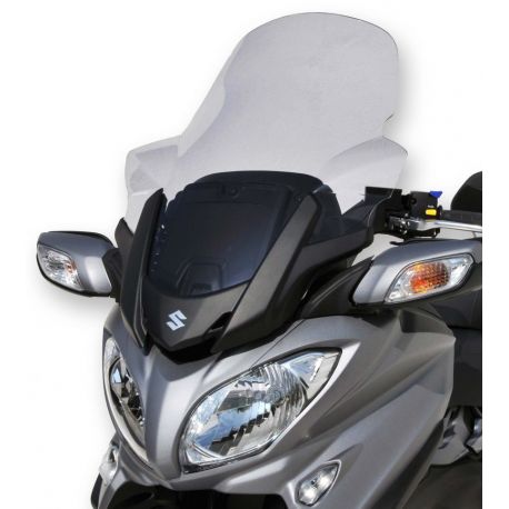 Pare brise Haute protection ERMAX pour scooter SUZUKI Burgman 650 Executive 2013 2020 gros plan
