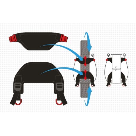 Kit universel Bagster pour sacoche reservoir.montage Kit universel Bagster pour sacoche reservoir.montage