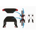 Kit universel Bagster pour sacoche reservoir.montage Kit universel Bagster pour sacoche reservoir.montage