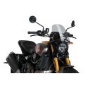 Saute vent PUIG Naked new generation Sport INDIAN FTR 1200 fumé claire