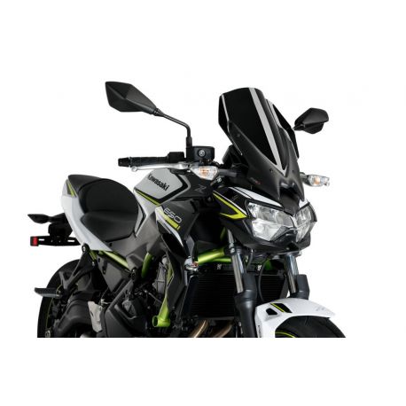 Saute vent PUIG NAKED NEW Génération pour KAWASAKI Z650 2020 noir
