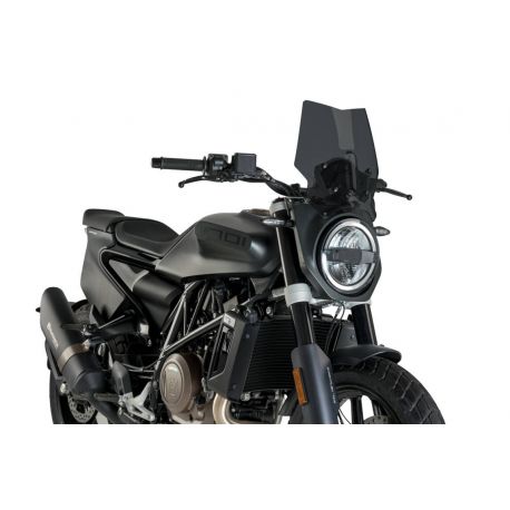 Saute vent PUIG NAKED NEW Génération pour HUSQVARNA SVARTPILEN 701 2020 fumé foncé