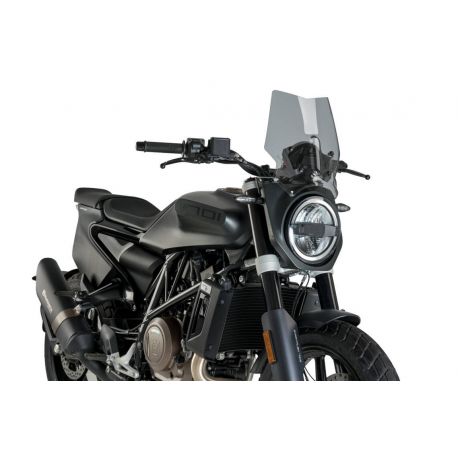 Saute vent PUIG NAKED NEW Génération pour HUSQVARNA SVARTPILEN 701 2020 fumé