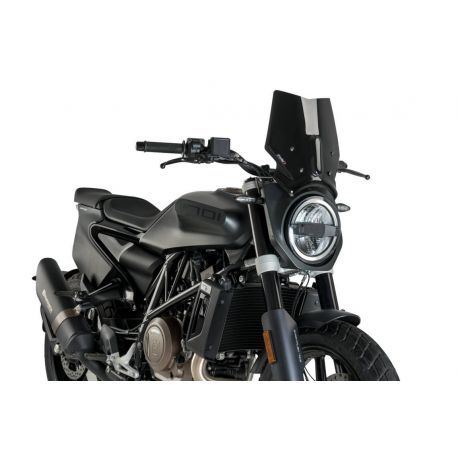 Saute vent PUIG NAKED NEW Génération pour HUSQVARNA SVARTPILEN 701 2020 noir