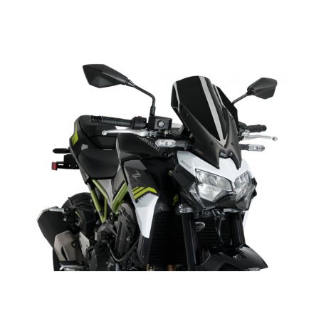 Saute vent PUIG NAKED NEW Génération touring pour KAWASAKI Z900 2020 noir