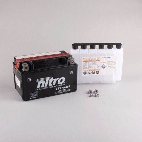 Batterie de moto NITRO YTX7A-BS