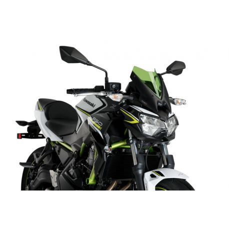 Saute vent PUIG NAKED NEW Génération Sport pour KAWASAKI Z650 2020 vert