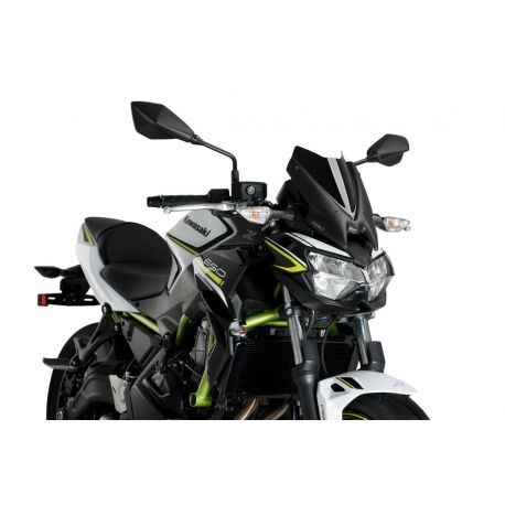 Saute vent PUIG NAKED NEW Génération Sport pour KAWASAKI Z650 2020 noire