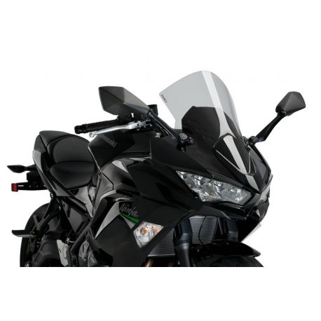Bulle R-Racer PUIG pour KAWASAKI Ninja 650 fumé claire