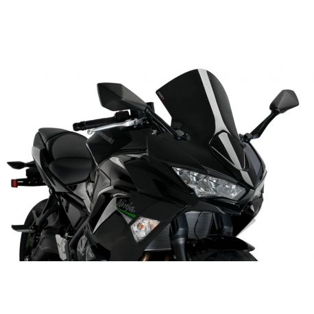 Bulle R-Racer PUIG pour KAWASAKI Ninja 650 noire