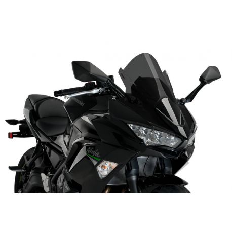 Bulle Z-Racing PUIG pour KAWASAKI Ninja 650 fumé foncé