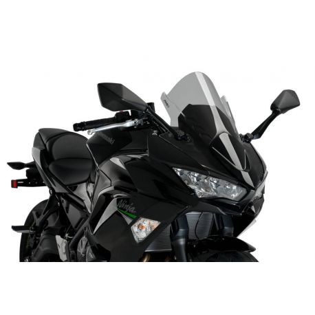 Bulle Z-Racing PUIG pour KAWASAKI Ninja 650 fumé claire
