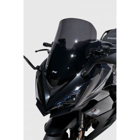 BULLE ERMAX HAUTE PROTECTION POUR KAWASAKI Z 1000 SX Ninja 2017 2019 gros plan