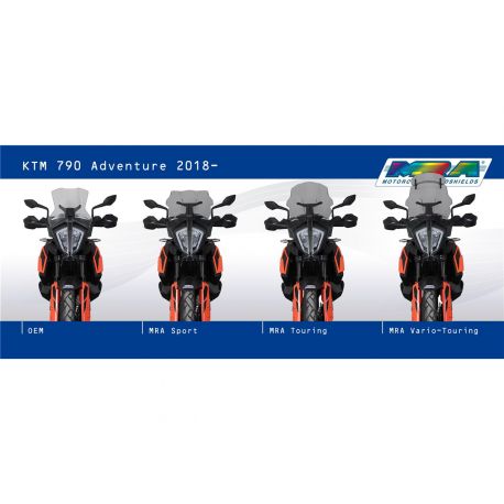 Bulle MRA Touring TM KTM 790 Adventure different modéles Bulle MRA Touring TM KTM 790 Adventure different modéles