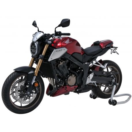 Sabot moteur ERMAX pour HONDA CB 650 R 2019 2020 sur moto coté gauche